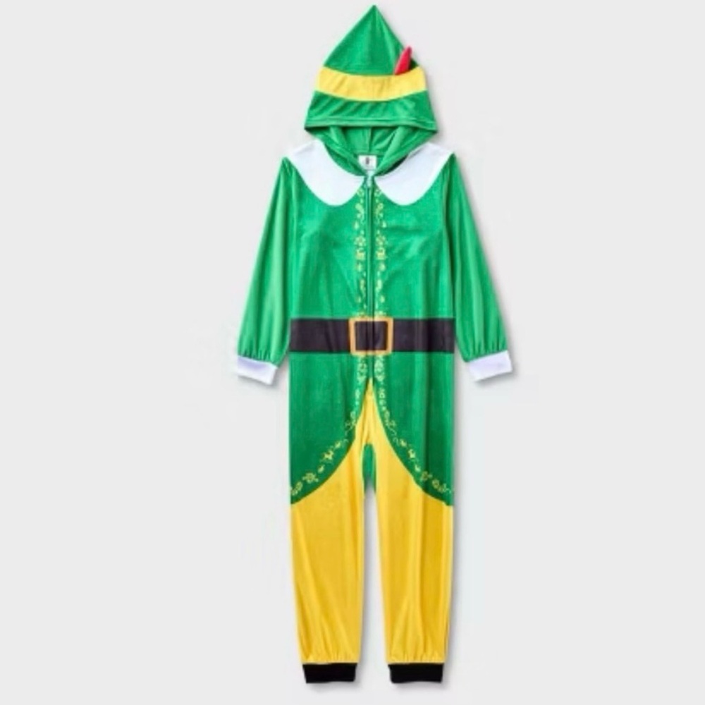 Buddy the Elf Christmas Union Suit
Hooded Pajamas